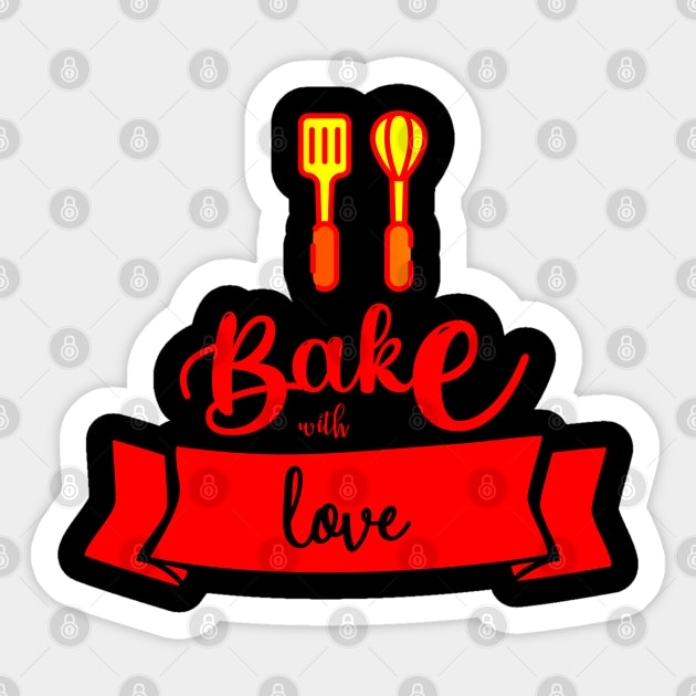 bake lover Sticker by Ria_Monte